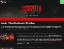 Tablet Screenshot of godzilla-movies.com